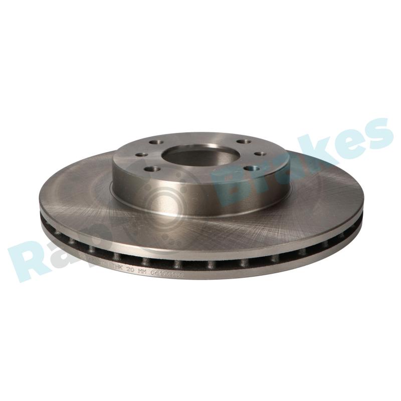 Jeu de 2 disques de frein avant RAP BRAKES R-D0586 - Visuel 1