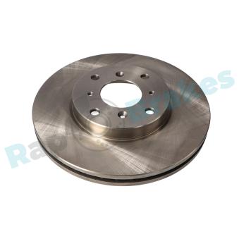 Jeu de 2 disques de frein avant RAP BRAKES R-D0598 pour HONDA ACCORD 2.0 i - 147cv