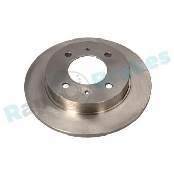 Jeu de 2 disques de frein arrière RAP BRAKES [R-D0615]