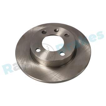 Jeu de 2 disques de frein arrière RAP BRAKES OEM 6N0615601B