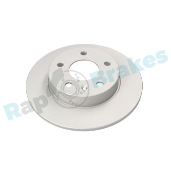 Jeu de 2 disques de frein arrière RAP BRAKES R-D0651C pour MITSUBISHI ECLIPSE CROSS 1.7 CDTI - 110cv