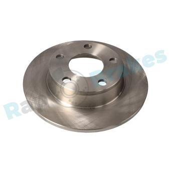 Jeu de 2 disques de frein arrière RAP BRAKES OEM 4B0615601B