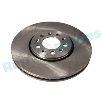 Jeu de 2 disques de frein avant RAP BRAKES R-D0670 pour BENTLEY CONTINENTAL 1.6 - 110cv