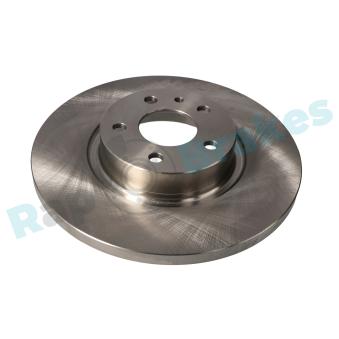 Jeu de 2 disques de frein avant RAP BRAKES R-D0672 pour PEUGEOT 807 1.9 JTD - 110cv