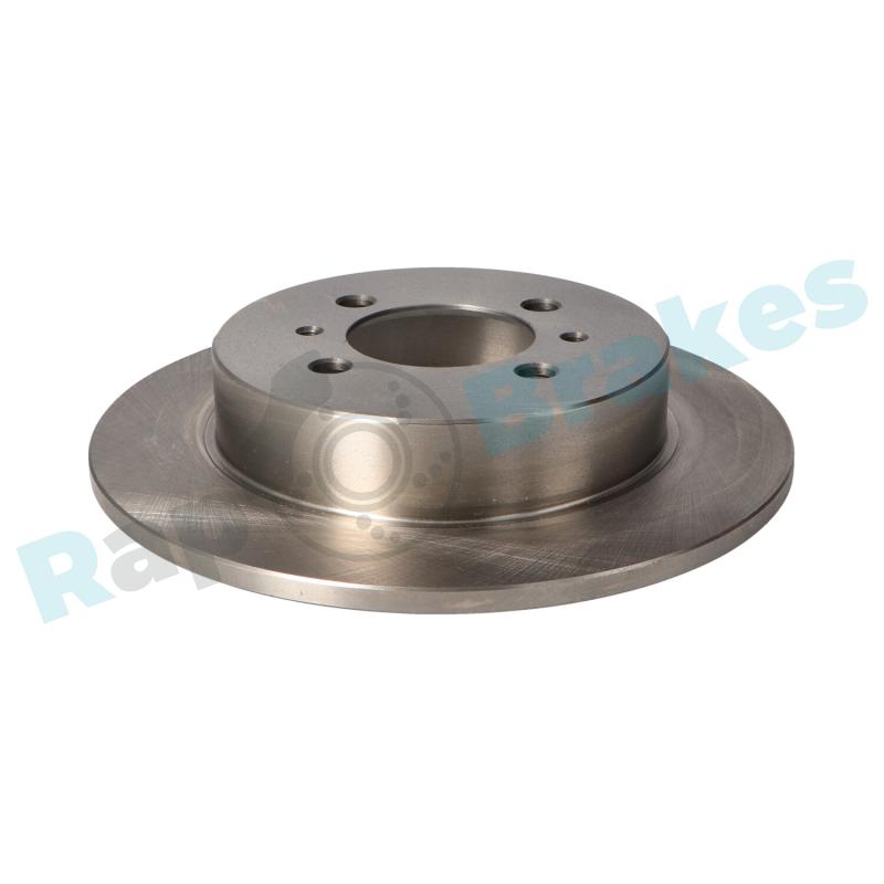 Jeu de 2 disques de frein arrière RAP BRAKES R-D0680 - Visuel 1