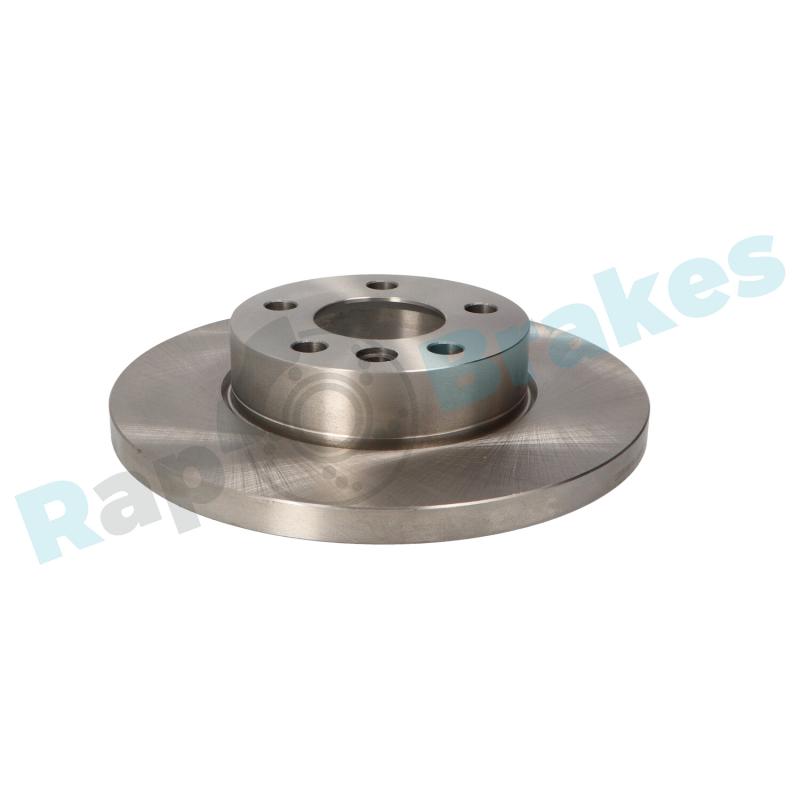 Jeu de 2 disques de frein arrière RAP BRAKES R-D0701 - Visuel 1