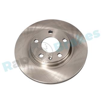 Jeu de 2 disques de frein avant RAP BRAKES R-D0704 pour DODGE JOURNEY 1.9 TDI - 110cv