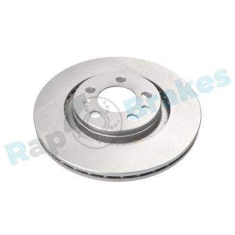 Jeu de 2 disques de frein avant RAP BRAKES R-D0706C pour VOLKSWAGEN MULTIVAN 1.9 TDI - 110cv