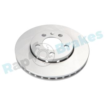 Jeu de 2 disques de frein avant RAP BRAKES R-D0707C pour BENTLEY CONTINENTAL 1.6 - 110cv