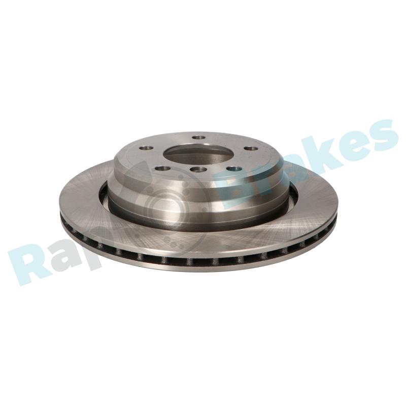 Jeu de 2 disques de frein arrière RAP BRAKES R-D0717 - Visuel 1