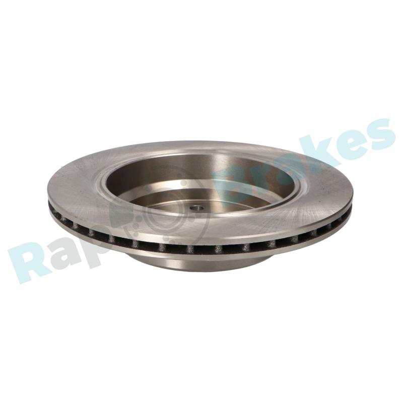 Jeu de 2 disques de frein arrière RAP BRAKES R-D0717 - Visuel 2