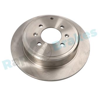 Jeu de 2 disques de frein arrière RAP BRAKES OEM 4246T6