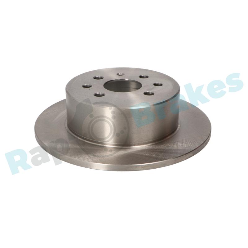 Jeu de 2 disques de frein arrière RAP BRAKES R-D0726 - Visuel 1