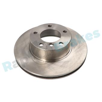 Jeu de 2 disques de frein avant RAP BRAKES [R-D0728]