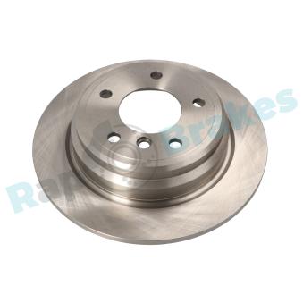 Jeu de 2 disques de frein arrière RAP BRAKES OEM 34216767049