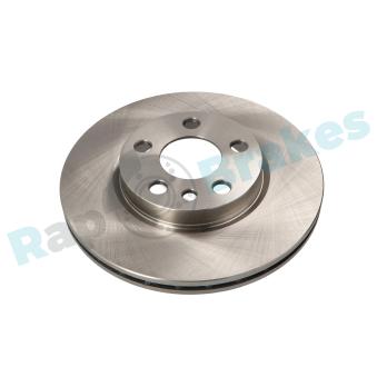 Jeu de 2 disques de frein avant RAP BRAKES OEM 0001312833080
