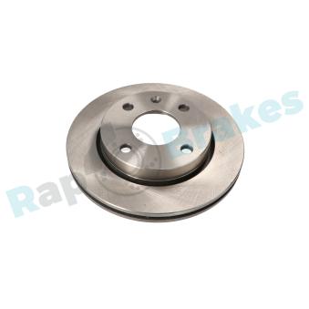 Jeu de 2 disques de frein avant RAP BRAKES OEM YS6W1125AA