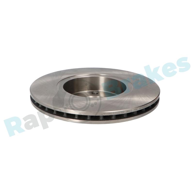 Jeu de 2 disques de frein avant RAP BRAKES R-D0741 - Visuel 2
