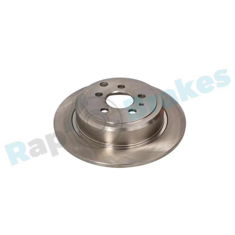 Jeu de 2 disques de frein arrière RAP BRAKES R-D0753 - Visuel 1