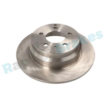 Jeu de 2 disques de frein arrière RAP BRAKES OEM 2717940