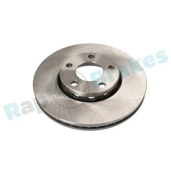 Jeu de 2 disques de frein avant RAP BRAKES R-D0780 pour AUDI 100 1.9 TDI - 110cv