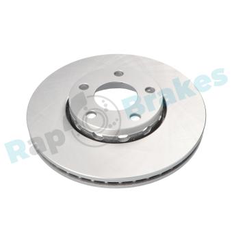 Jeu de 2 disques de frein avant RAP BRAKES R-D0780C pour AUDI 100 1.9 TDI - 110cv