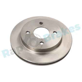 Jeu de 2 disques de frein arrière RAP BRAKES OEM 5026786
