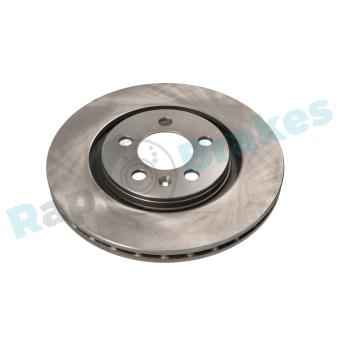 Jeu de 2 disques de frein avant RAP BRAKES OEM 1H0615301
