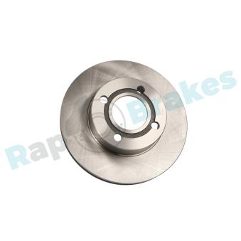 Jeu de 2 disques de frein avant RAP BRAKES R-D0798 pour RENAULT MASTER 2.0 E - 115cv