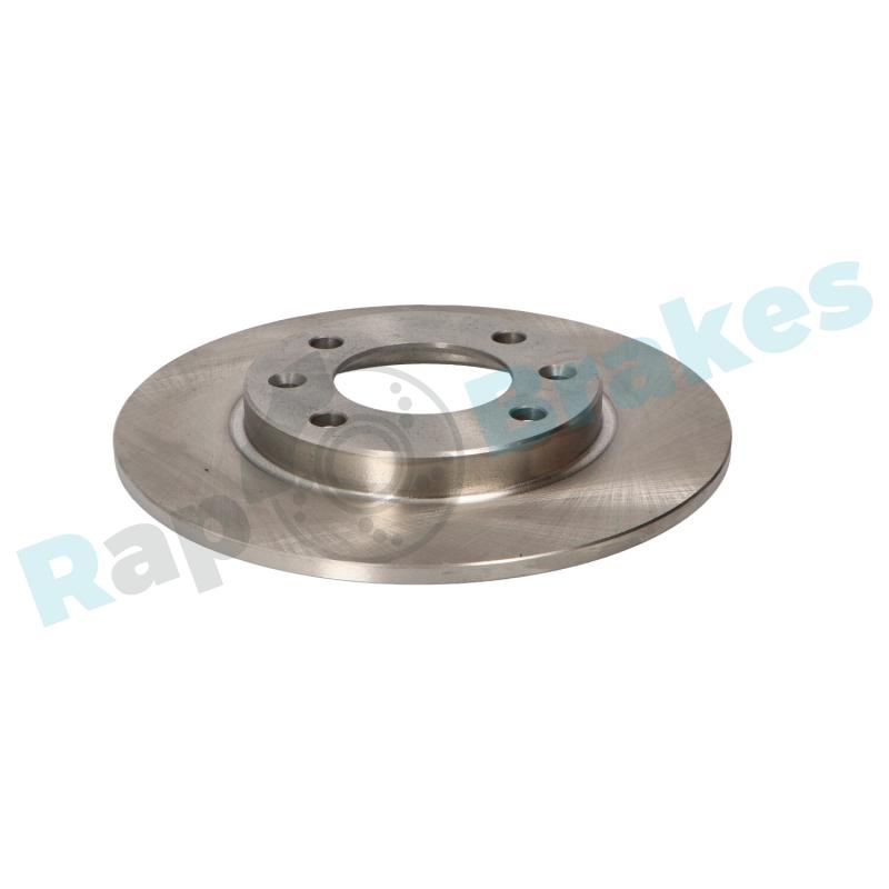 Jeu de 2 disques de frein arrière RAP BRAKES R-D0809 - Visuel 1