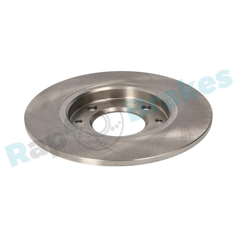 Jeu de 2 disques de frein arrière RAP BRAKES R-D0809 - Visuel 2