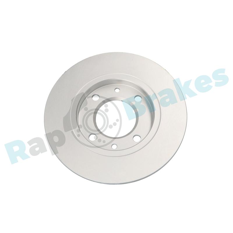 Jeu de 2 disques de frein arrière RAP BRAKES R-D0809C - Visuel 2