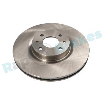 Jeu de 2 disques de frein avant RAP BRAKES R-D0814 pour OPEL SINTRA 1.9 JTD - 110cv
