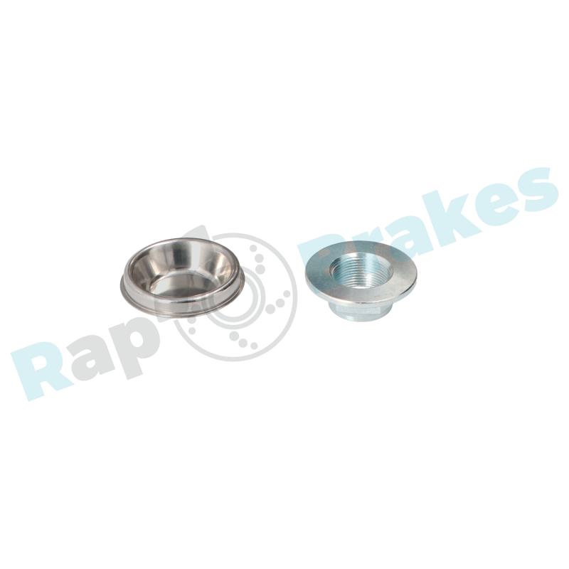 Jeu de 2 disques de frein arrière RAP BRAKES R-D0820 - Visuel 1