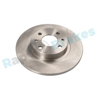 Jeu de 2 disques de frein avant RAP BRAKES R-D0838 pour MG MG HS 1.8 i - 110cv