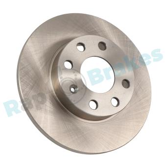 Jeu de 2 disques de frein avant RAP BRAKES OEM 569030