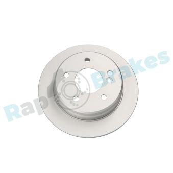 Jeu de 2 disques de frein arrière RAP BRAKES R-D0870C pour ALFA ROMEO 159 E 280 - 197cv