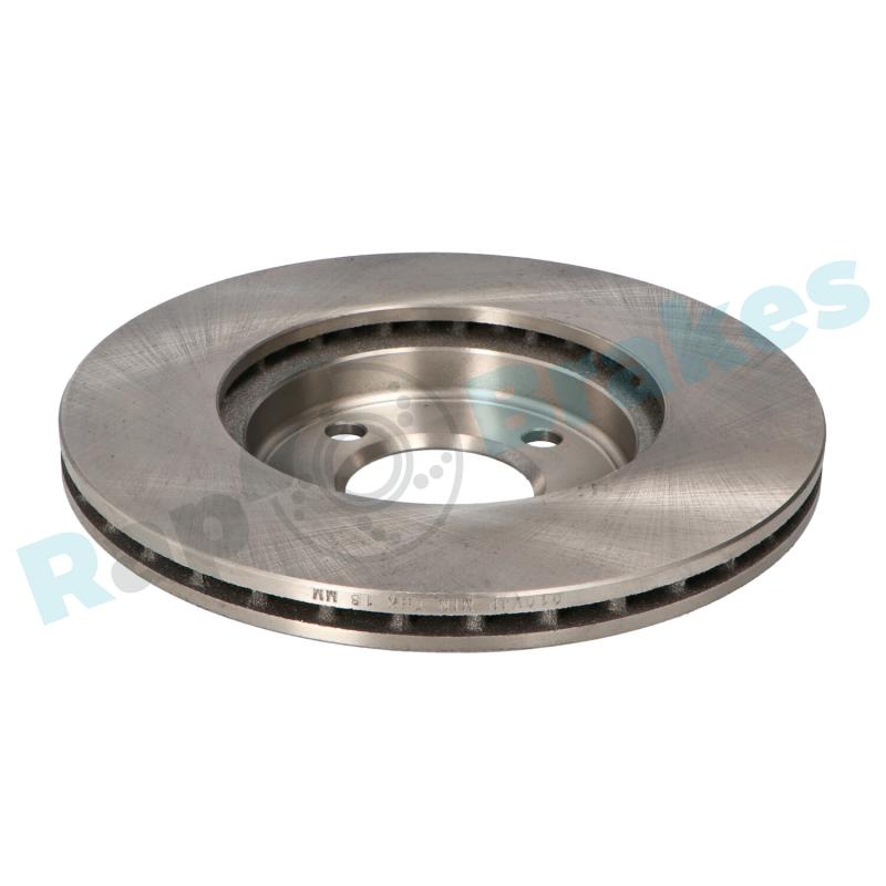 Jeu de 2 disques de frein arrière RAP BRAKES R-D0879 - Visuel 2