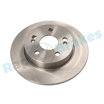Jeu de 2 disques de frein arrière RAP BRAKES OEM 7701205846
