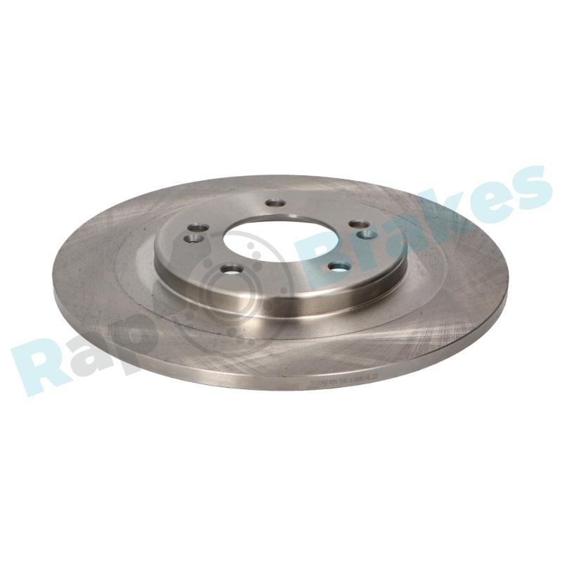 Jeu de 2 disques de frein arrière RAP BRAKES R-D0921 - Visuel 1