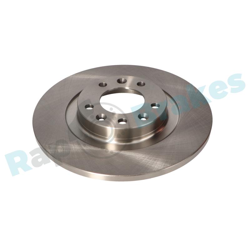 Jeu de 2 disques de frein arrière RAP BRAKES R-D0931 - Visuel 1