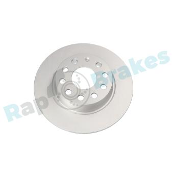Jeu de 2 disques de frein arrière RAP BRAKES R-D0947C pour AUSTIN MINI 1.6 TDI - 110cv
