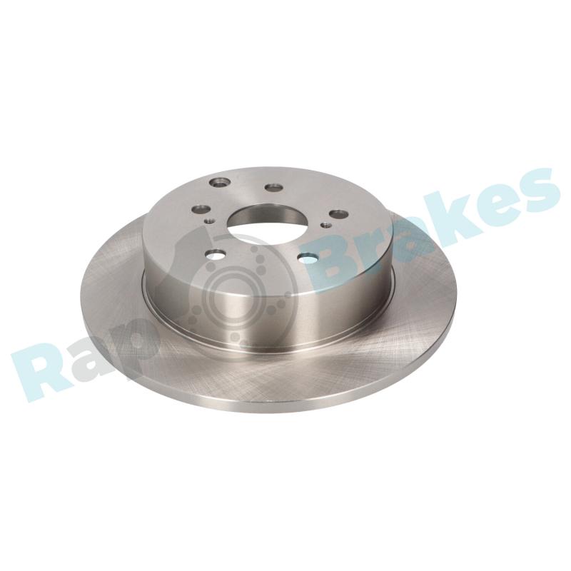 Jeu de 2 disques de frein arrière RAP BRAKES R-D0948 - Visuel 1