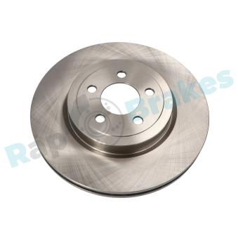 Jeu de 2 disques de frein avant RAP BRAKES R-D0952 pour CHEVROLET BLAZER 3.0 CRD - 218cv