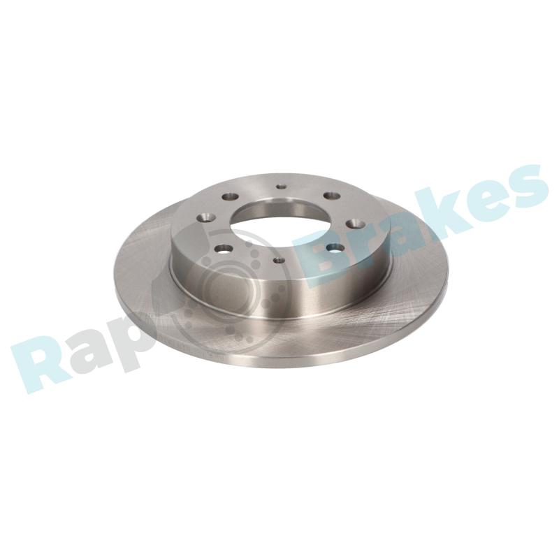 Jeu de 2 disques de frein arrière RAP BRAKES R-D0975 - Visuel 1