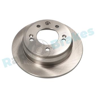 Jeu de 2 disques de frein arrière RAP BRAKES OEM 584111H300