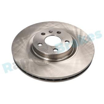 Jeu de 2 disques de frein avant RAP BRAKES R-D1017 pour VOLVO S90 2.0 D3 - 150cv