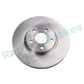 Jeu de 2 disques de frein avant RAP BRAKES OEM 31423722