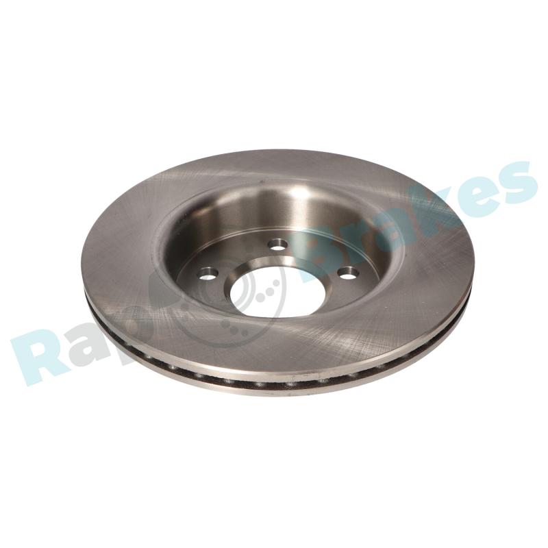 Jeu de 2 disques de frein arrière RAP BRAKES R-D1019 - Visuel 2
