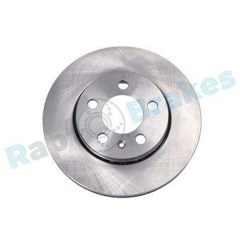 Jeu de 2 disques de frein arrière RAP BRAKES R-D1020 pour VOLKSWAGEN POLO 1.0 - 75cv